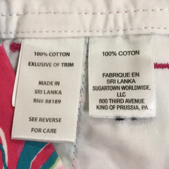 Lilly Pulitzer Tropical Print Callahan Short - Picture 15 of 16